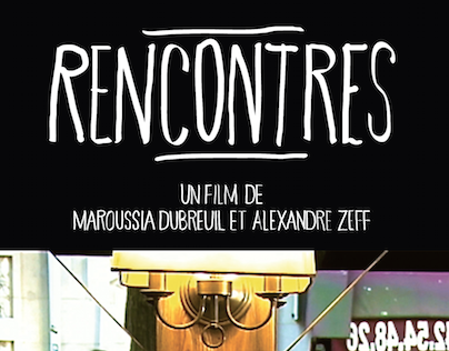 Affiche film documentaire "Rencontres" Paris