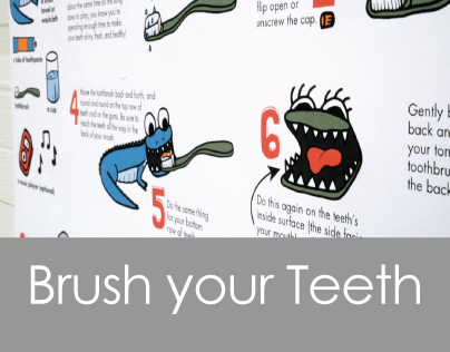 poster | How to Brush your Teeth