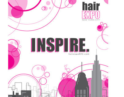 Hair Expo Poster (Triptych)