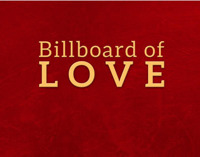 Billboard of love