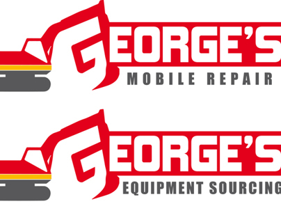 Logo design for George's Repair and Equipment