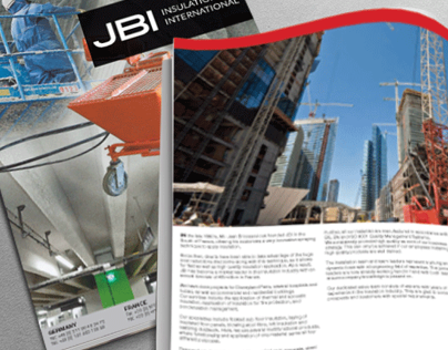 Construction Industry corporate brochure