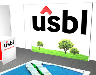 Usbl - Exhibition Stand for business fair.