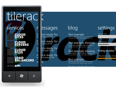 Tilerack: Mobile Rackspace Management Concept