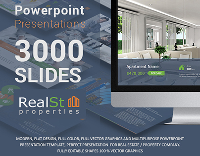Real Estate - Powerpoint Presentation Template