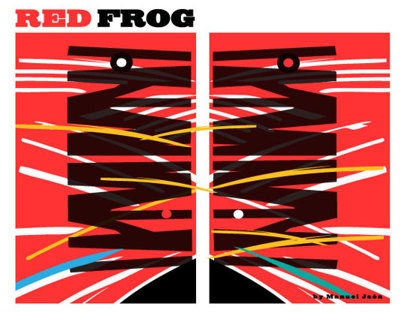 Red Frog by Manuel Jaen