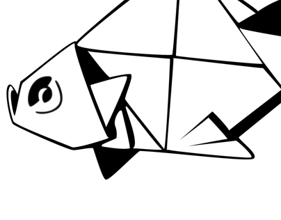 Paper Fish Icon