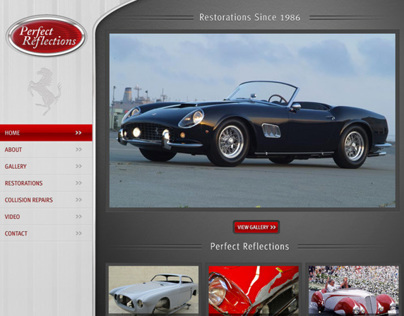 Perfect Reflections Ferrari Paint Website