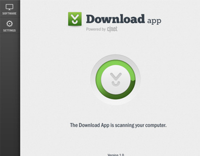 Download.com App for Windows Design
