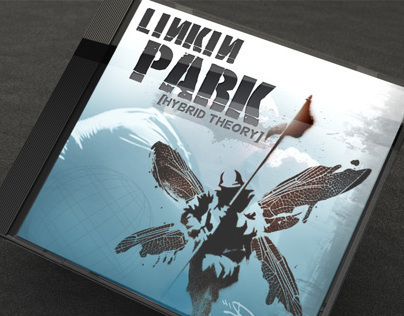 Spec Ad: Linkin Park: Hybrid Theory CD cover Redesign