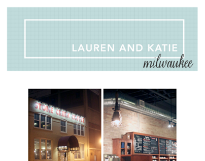 Lauren and Katie: Milwaukee