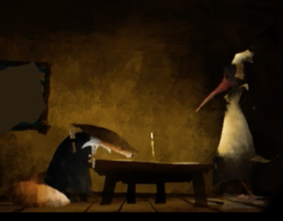 La Cigüeña y el Zorro - Character Animation (2010)