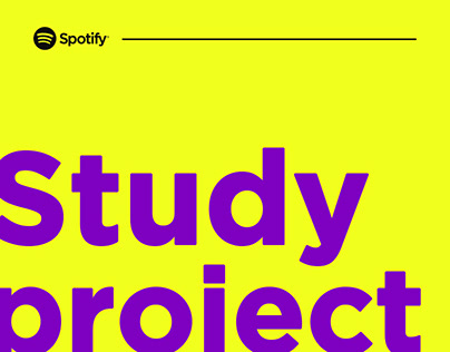 Spotify Motion | Projeto de estudo