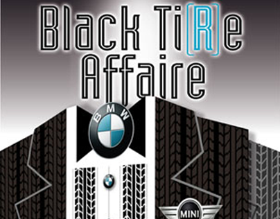 Black TiRe Affaire Invitation