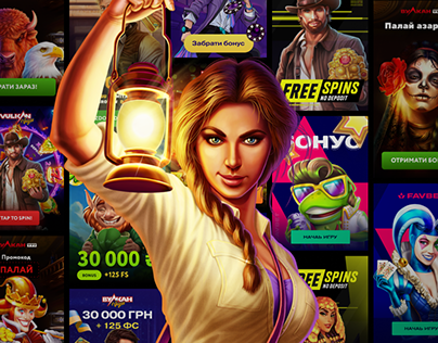 Casino slots game banners