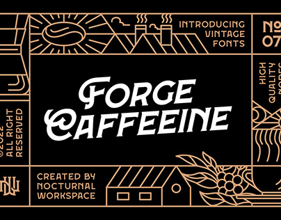 Forge Caffeine Fonts