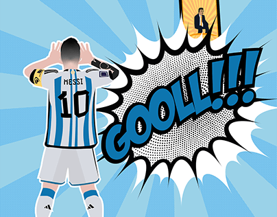 Lionel Andres Messi #popart
