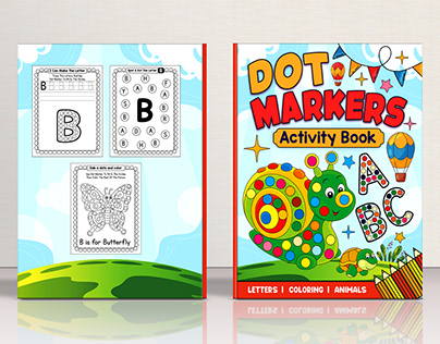 Dot Markers Activity Book For kids