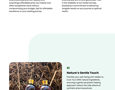 Website Design For A Herbalist