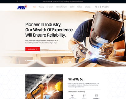 Web Design | Pew Laserweld Pte Ltd