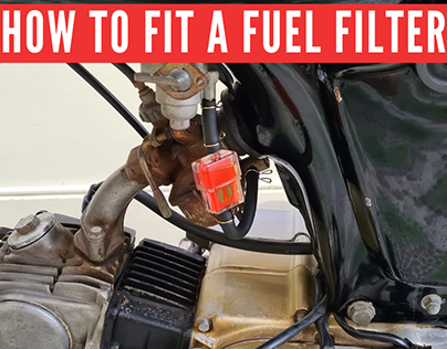 HOW TO INSTALL AN INLINE FUEL FILTER? PROBLEM SOLVED