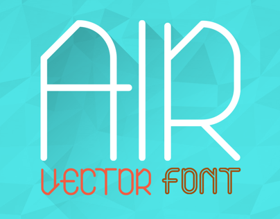 Air Font (Normal, Bold, Outline)