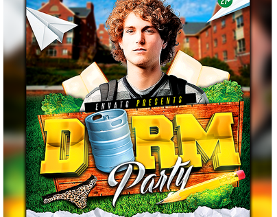 Dorm Party Flyer