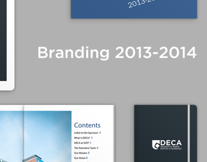 DECA UOIT Rebranding for 2013-2014