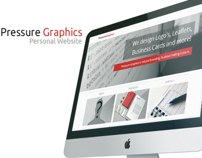 Pressure Graphics Personal Website