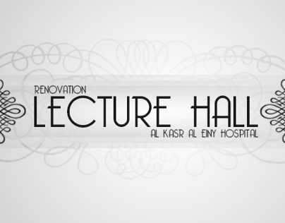 Lecture Hall- Al Kasr Al Einy Hospital
