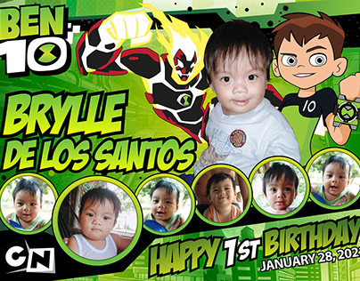 BIRTHDAY TARP BEN10