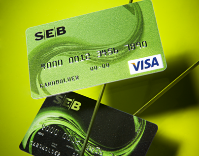 Credit and Debit card Design for SEB