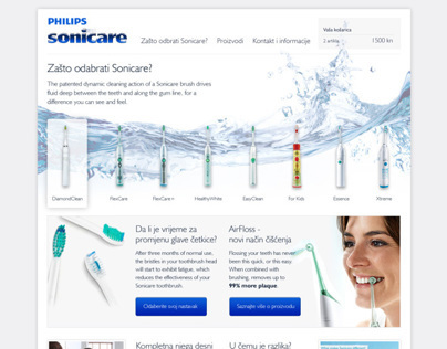 Philips Sonicare webshop
