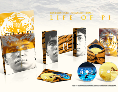 Life of Pi DVD Package Design