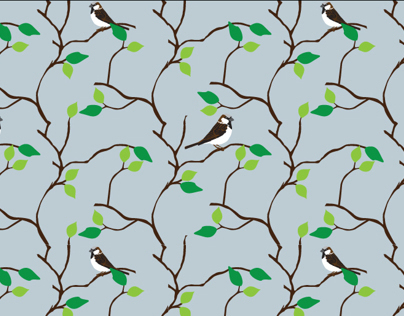 Garden Bird Pattern Repeats