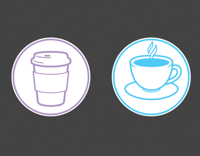COFFEE CUP ICONS