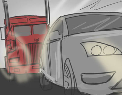 Car Chase - Storyboards