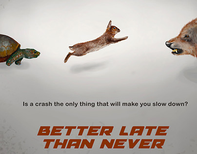 Poster Design for (Road Safety Awareness)