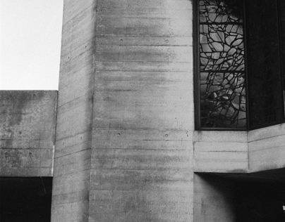 Photo-Brutalism in black and white 35mm