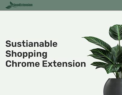 Sustainable Shopping Chrome Extension Design