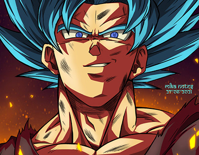 Goku super saiyan blue