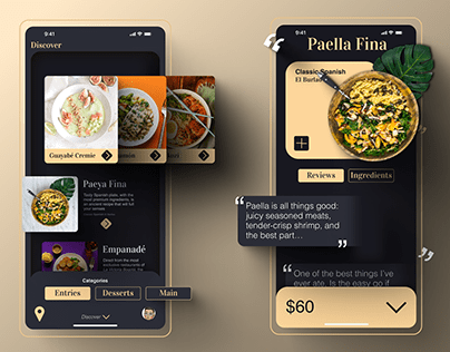 GURMETTE - UI Food App