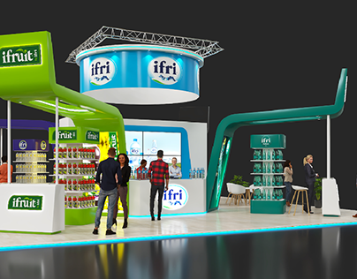 IFRI, exhibition booth.