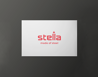 Stella / логотип для посуды из металла