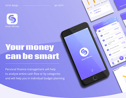 Smart Money | Mobile App for iOs | Personal Finance