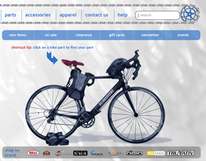 BikePartsUSA Website Redesign