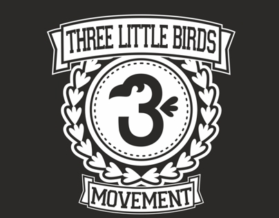 Three Little Birds T-shirt Graphic Design