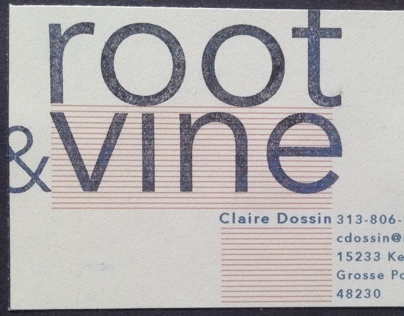 Root & Vine Identity