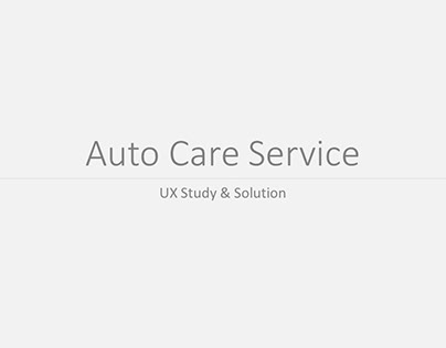 Auto Care Services