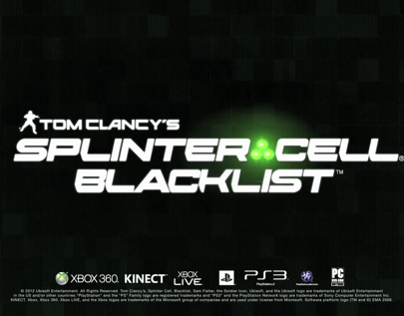 Video Game Trailer: SplinterCell Blacklist